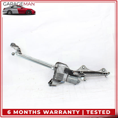 2014-2017 Mercedes W222 S550e Front Windshield Wiper Linkage w/ Motor OEM