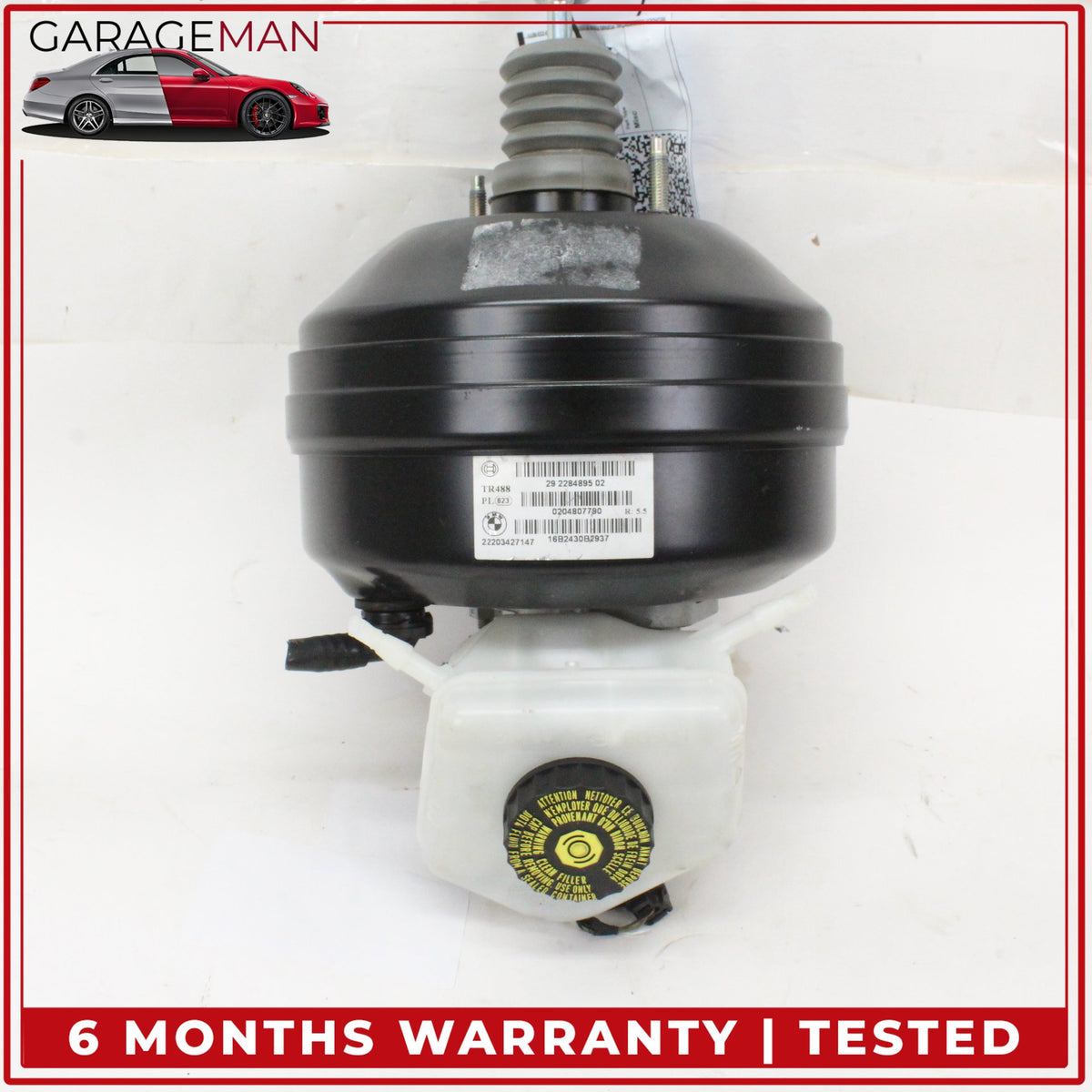 2015-2021 BMW 430i Power Brake Booster Master Cylinder w/ Reservoir 2284895 OEM