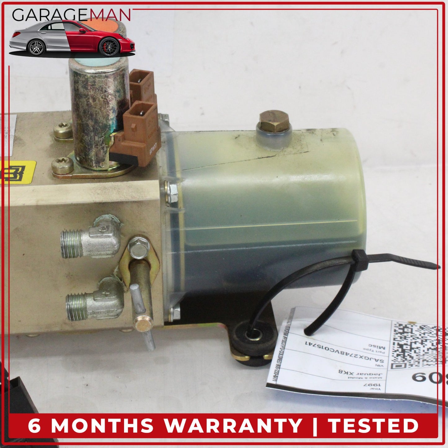 1997-2006 Jaguar XK8 XKR Convertible Top Roof Hydraulic Pump Motor HJA8225EE OEM