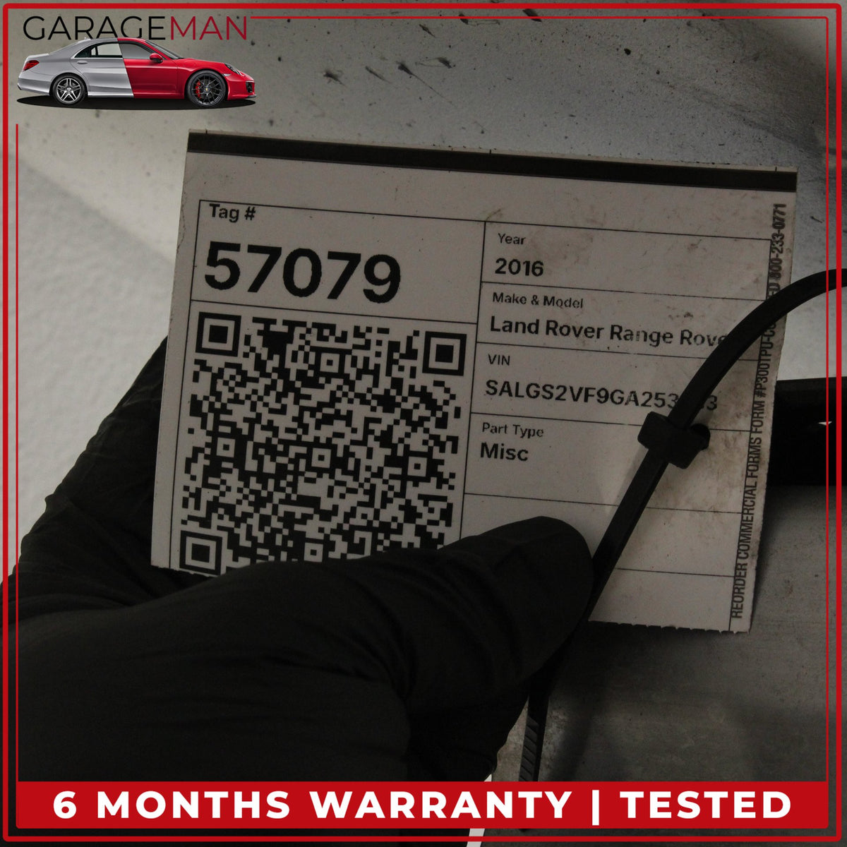 2013-2022 LR Range Rover L405 Rear Bumper Reinforcement Impact Crash Bar OEM