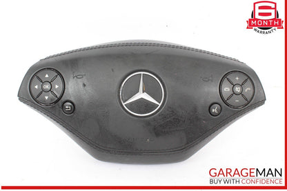 07-10 Mercedes W221 S550 CL550 Steering Wheel Airbag Air Bag Assembly Black OEM