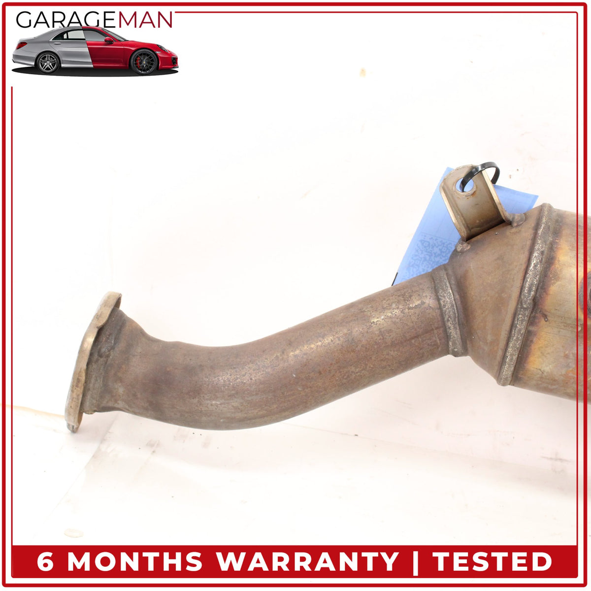 2011-2015 Audi Q7 4L 3.0L Right Side Exhaust Downpipe 7L8254350S OEM