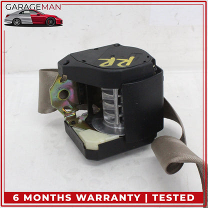 1997-2003 Jaguar XK8 XKR Rear Left or Right Side Seat Belt Retractor Beige OEM