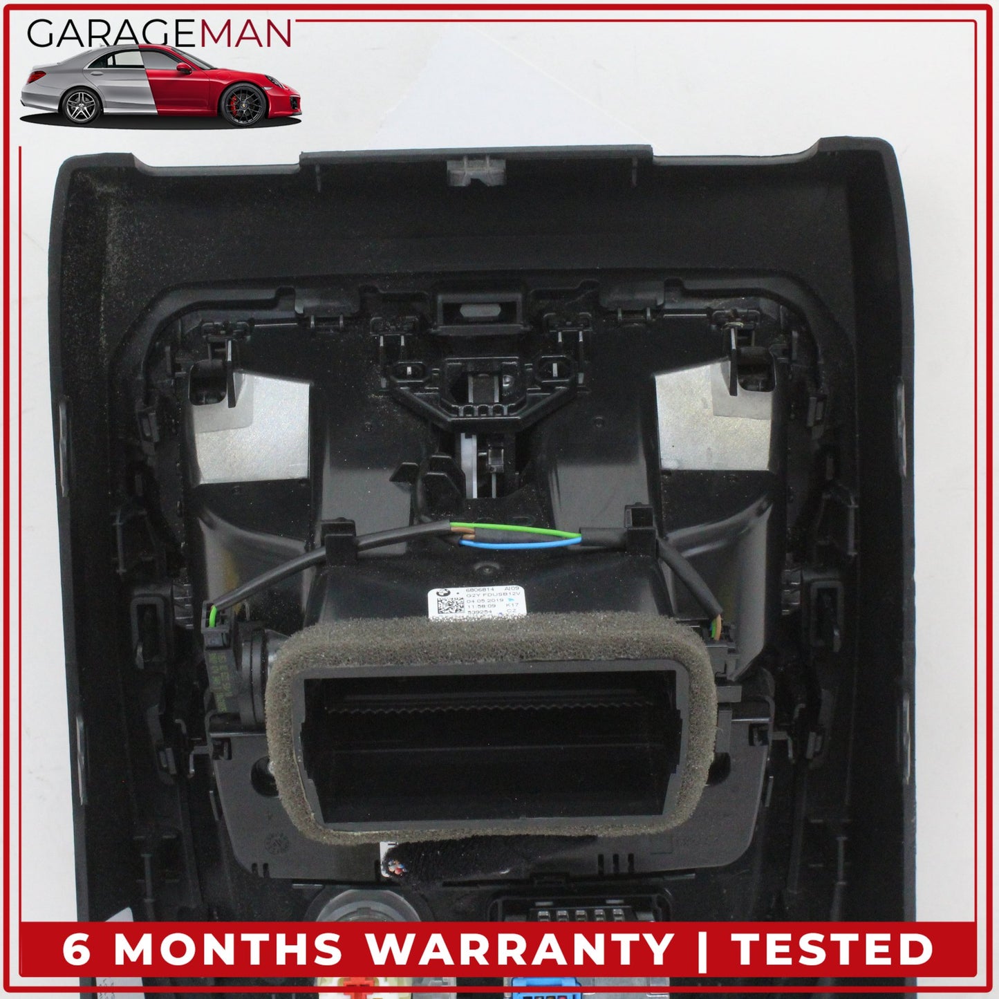 2019-2025 BMW M340i Rear Center Console Climate Control Panel AC Air Vent OEM