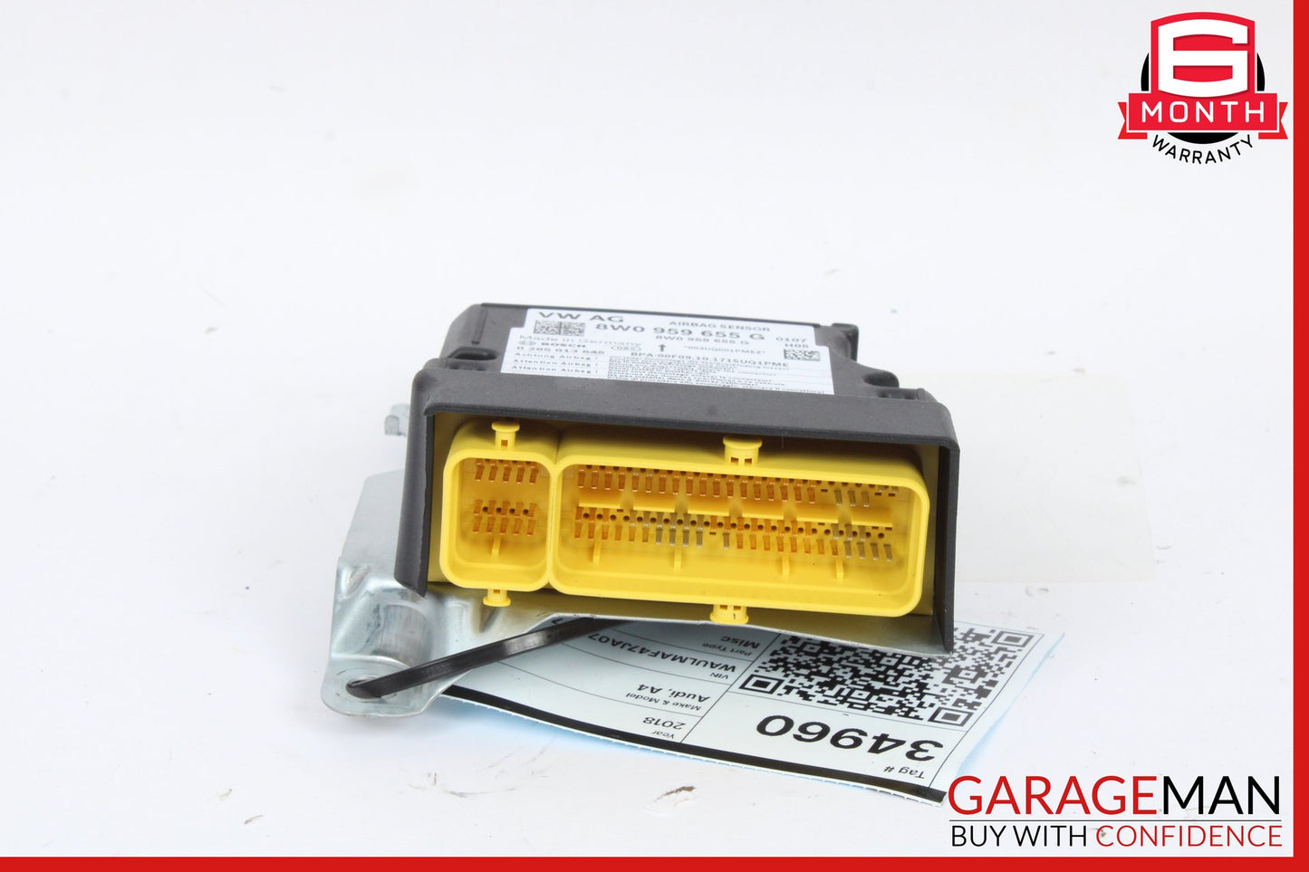 2017-2023 Audi A4 S4 A5 S5 Sedan Airbag Sensor SRS Bosch 8W0959655G OEM