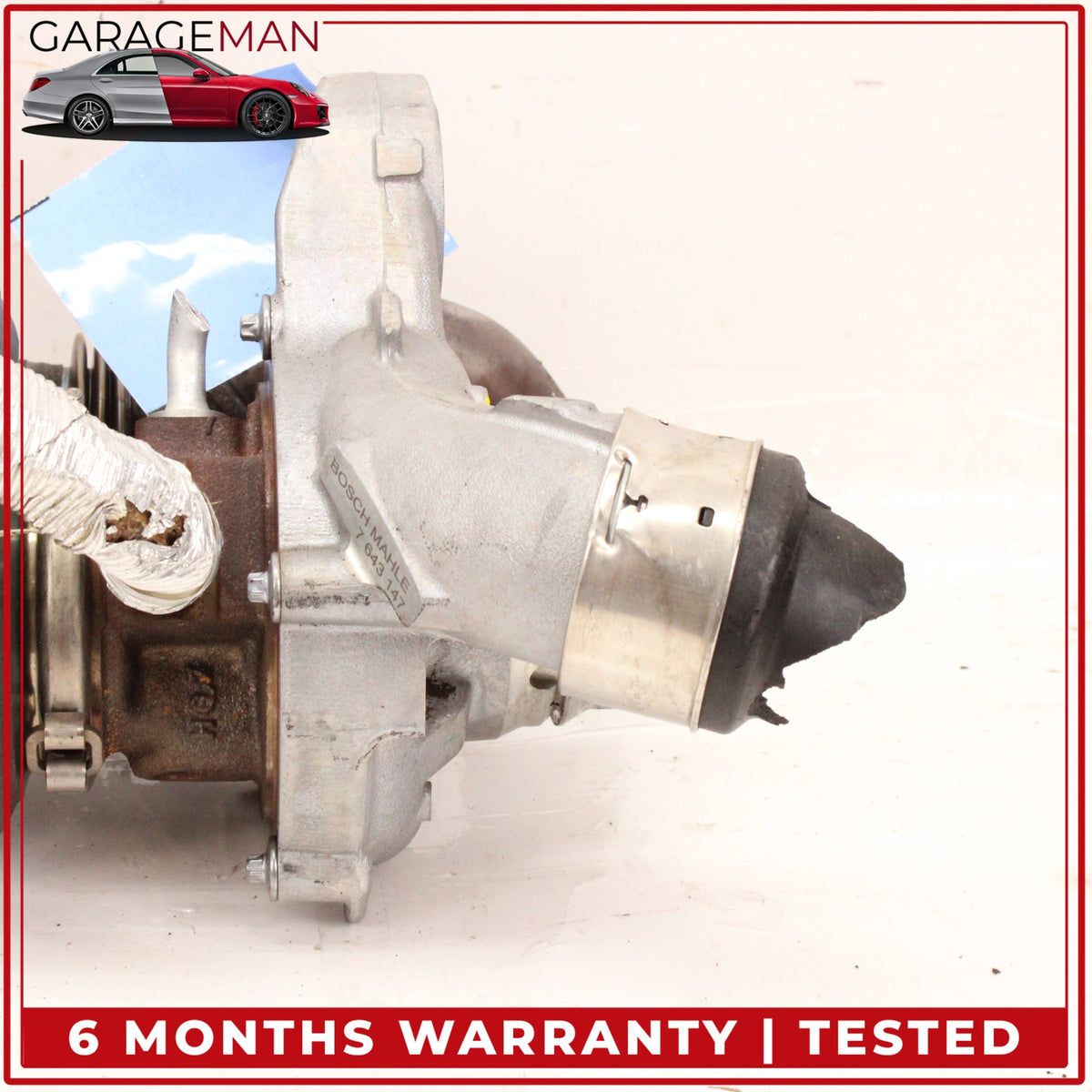 2018-2021 BMW X3 G01 B58 Engine Motor Turbo Turbocharger w/ Manifold 7643147 OEM