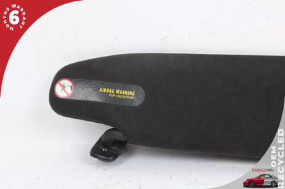 2012-2020 Tesla Model S Front Left Driver Side Sun Visor Black 105061902A OEM