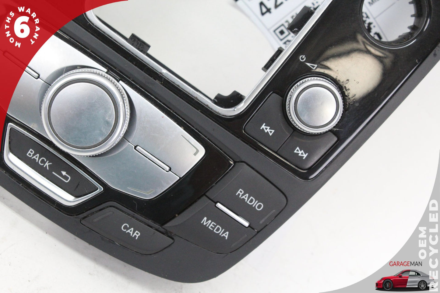 12-18 Audi A6 C7 Sedan Front Center Console MMI Gear Shifter Bezel 4G1919610F