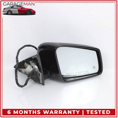 2007-2014 Mercedes-Benz CL550 W216 Coupe Front Right Door Rear View Mirror w/ Blind Spot 2168101476 OEM