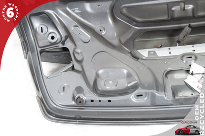 2010-2017 Audi A5 S5 Rear Trunk Lid Deck Shell Panel Gray 8F0827023D OEM