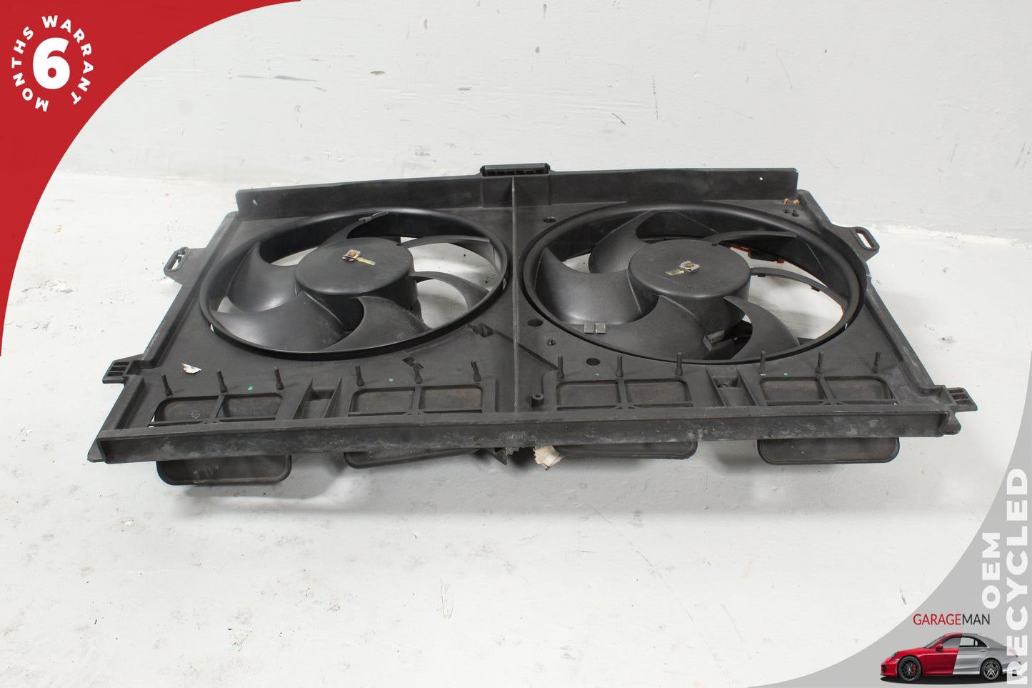 2003-2006 Jaguar XK8 X100 Engine Radiator Cooling Fan Motor Assy 4R838653AA OEM