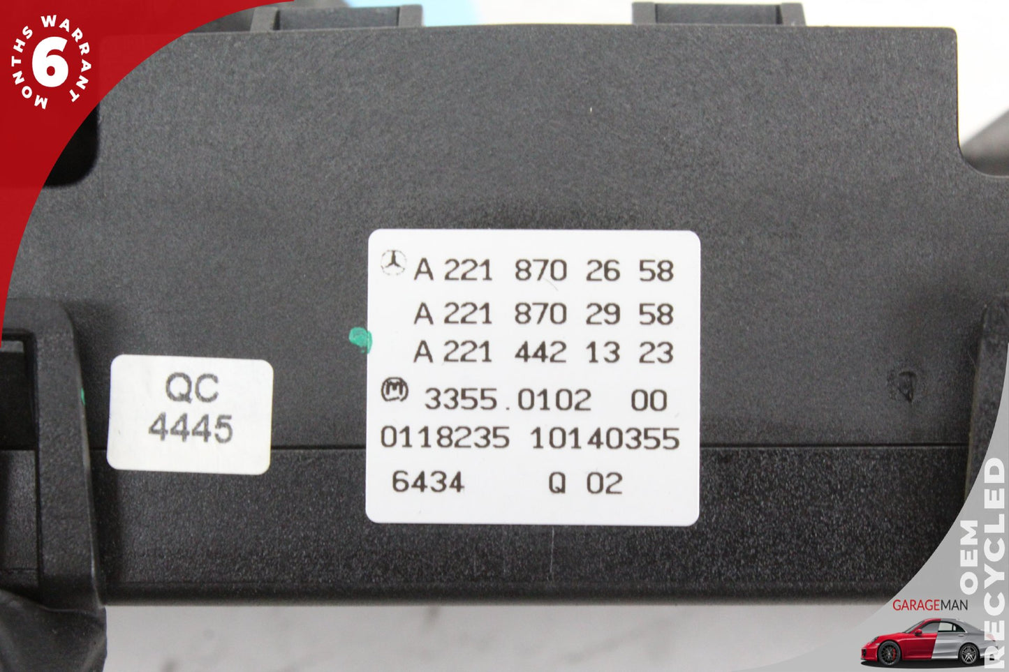 2007-2014 Mercedes W221 S550 A/C Heater Climate Control Switch 2218702658 OEM