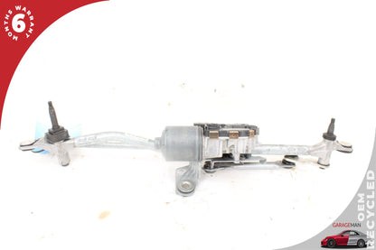 2012-2018 Audi A6 C7 Front Windshield Wiper Linkage w/ Motor 4G1955023A OEM