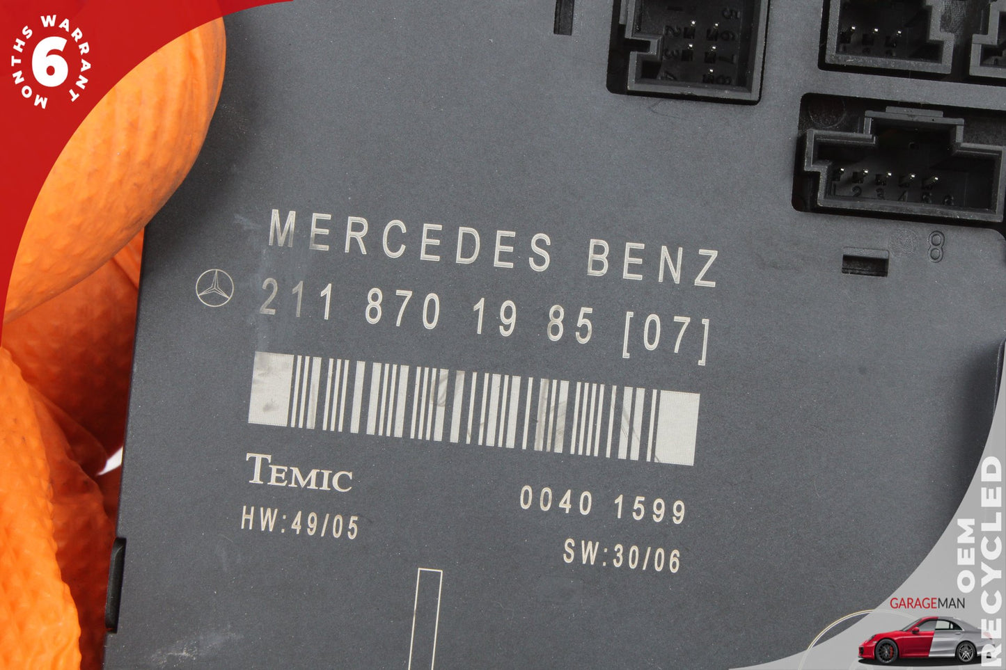 03-09 Mercedes E350 W211 Front Left Driver Door Control Module 2118701985