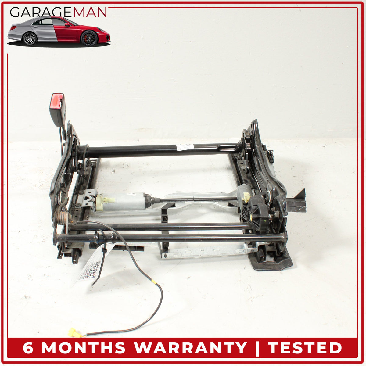2010-2016 Mercedes W212 E400 Front Left Seat Track Frame Rail 2129103336 OEM