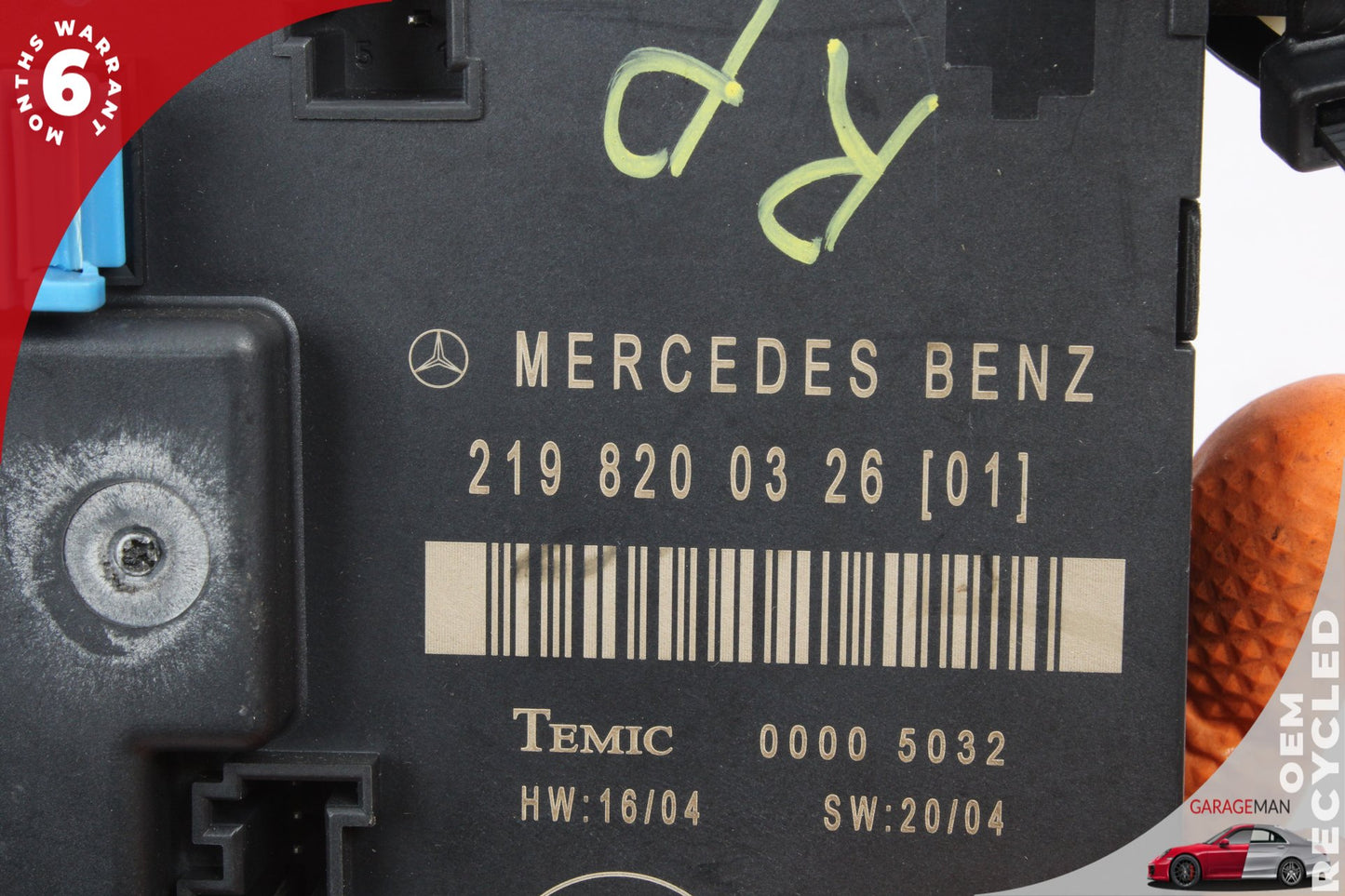 2006-2011 Mercedes W219 CLS550 Rear Right Side Door Control Module Unit OEM