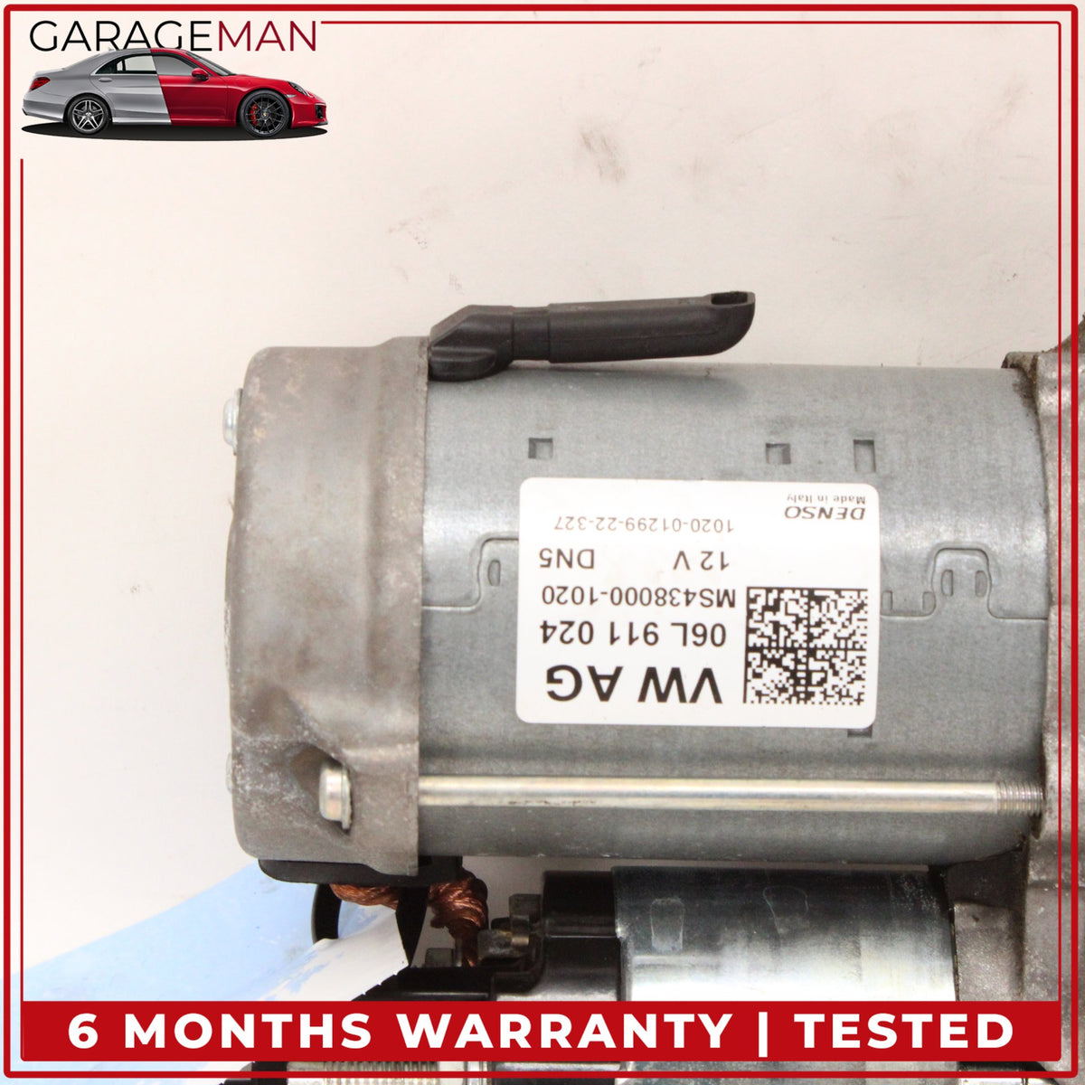 2019-2026 Porsche Macan 95B 2.0L Engine Starter Motor 12V Denso 06L911024 OEM