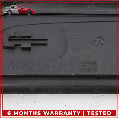 2009-2015 BMW 740i M-Sport Front and Rear Door Lower Step Sill Panel Set OEM