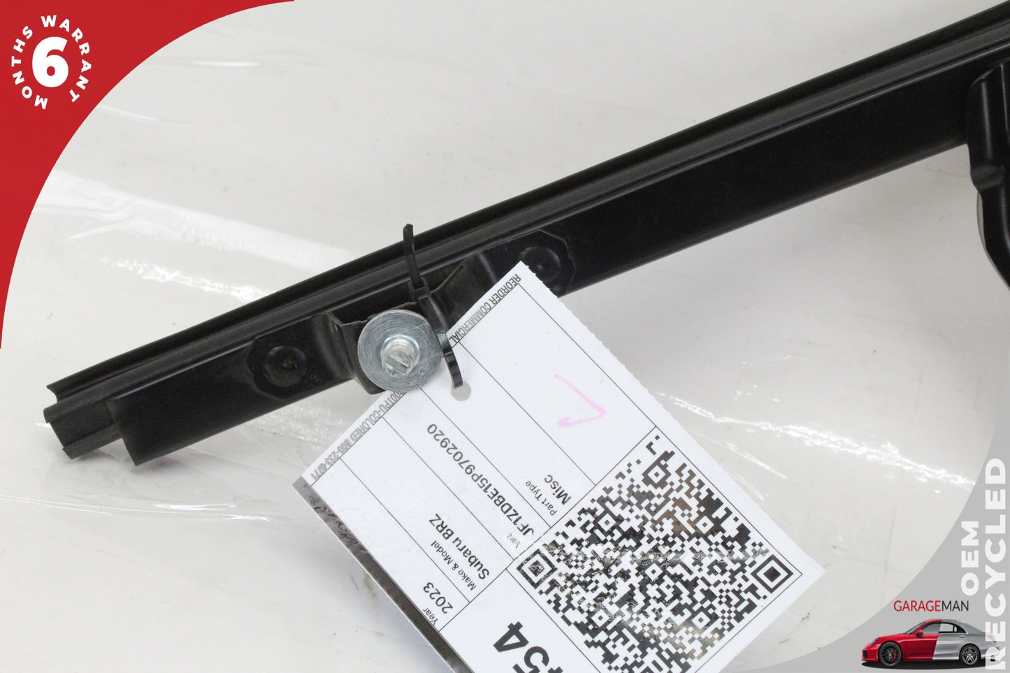 2022-2025 Subaru BRZ Front Left Door Corner Fixed Window Glass SU003G0034 OEM