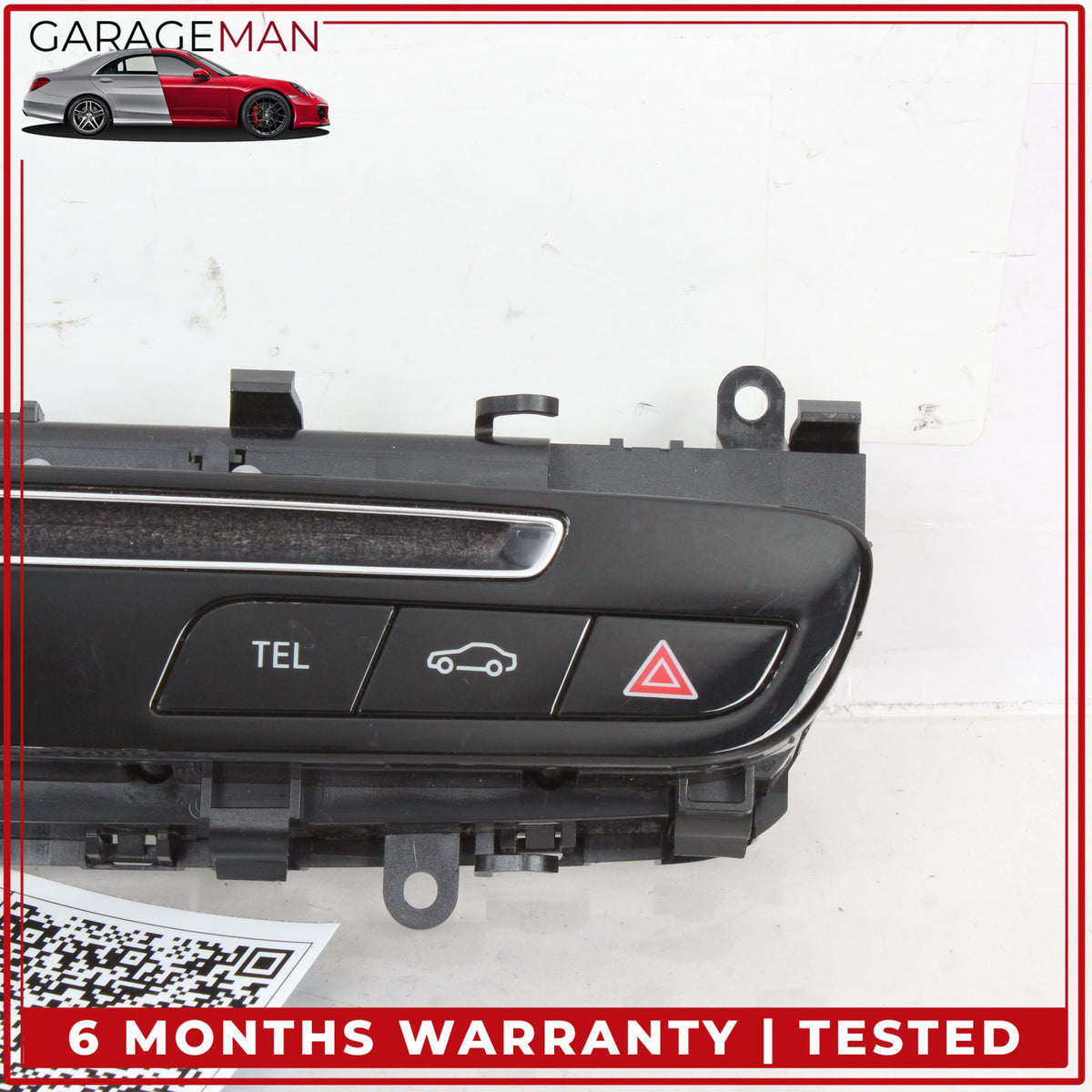 2015-2019 Mercedes X253 GLC300 Center Dash Hazard Control Switch 2059055201 OEM