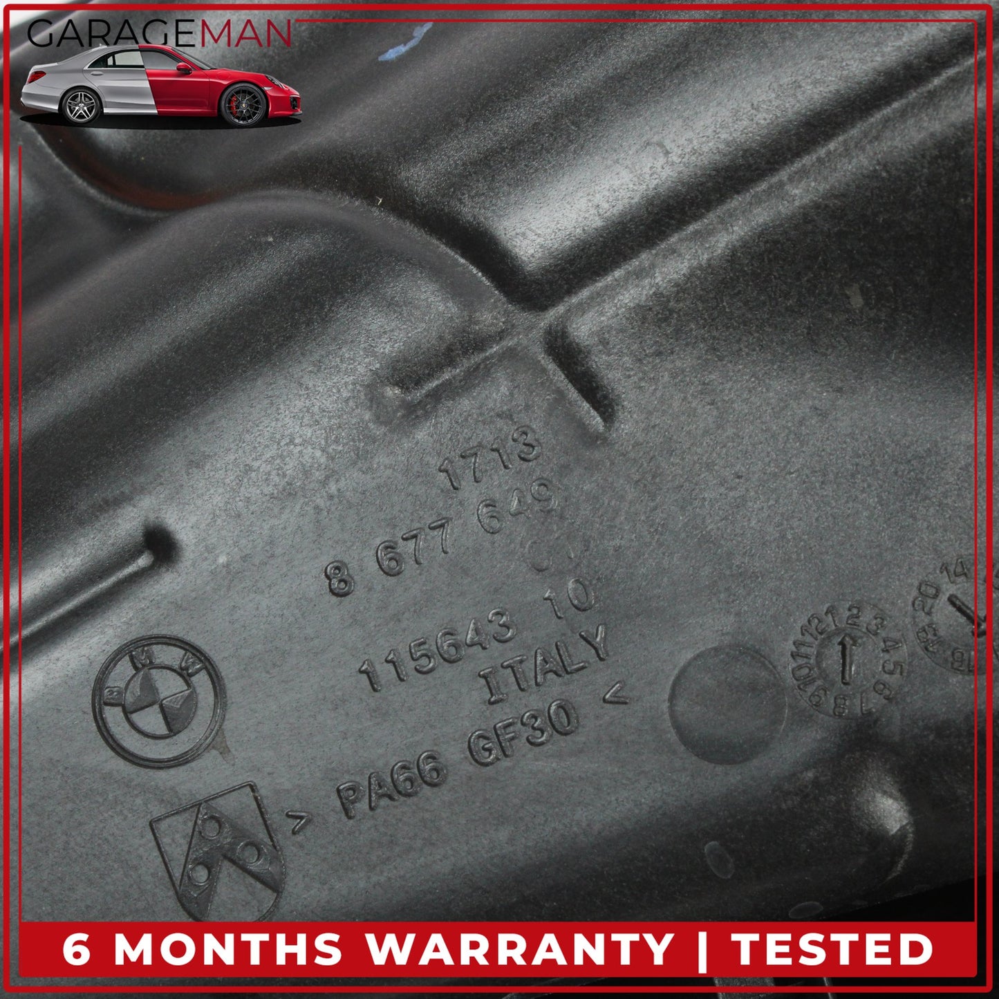 2017-2020 BMW 430i 440i F36 Radiator Coolant Overflow Reservoir Tank 8617045 OEM