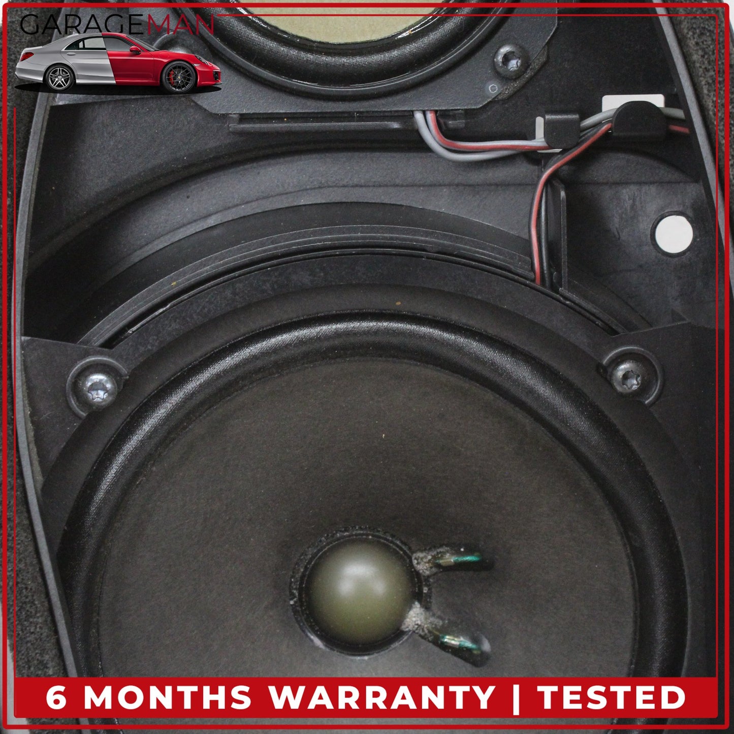 2003-2008 Mercedes R230 SL500 Front Left and Right Door Audio Speaker Set OEM