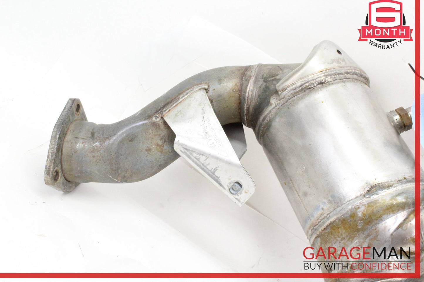 2013-2015 Audi RS5 Right Passenger Side Exhaust Manifold Catalytic Converter OEM