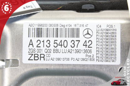 17-19 Mercedes-Benz E400 W213 LED Instrument Cluster Ambient Light 2135403742 OEM
