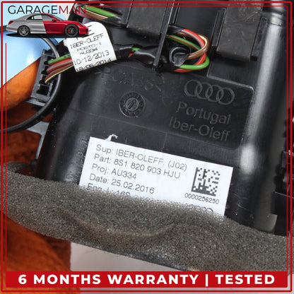 2016-2023 Audi TTS 8S Center Dash Air AC A/C Heater Vent 8S1820903 OEM