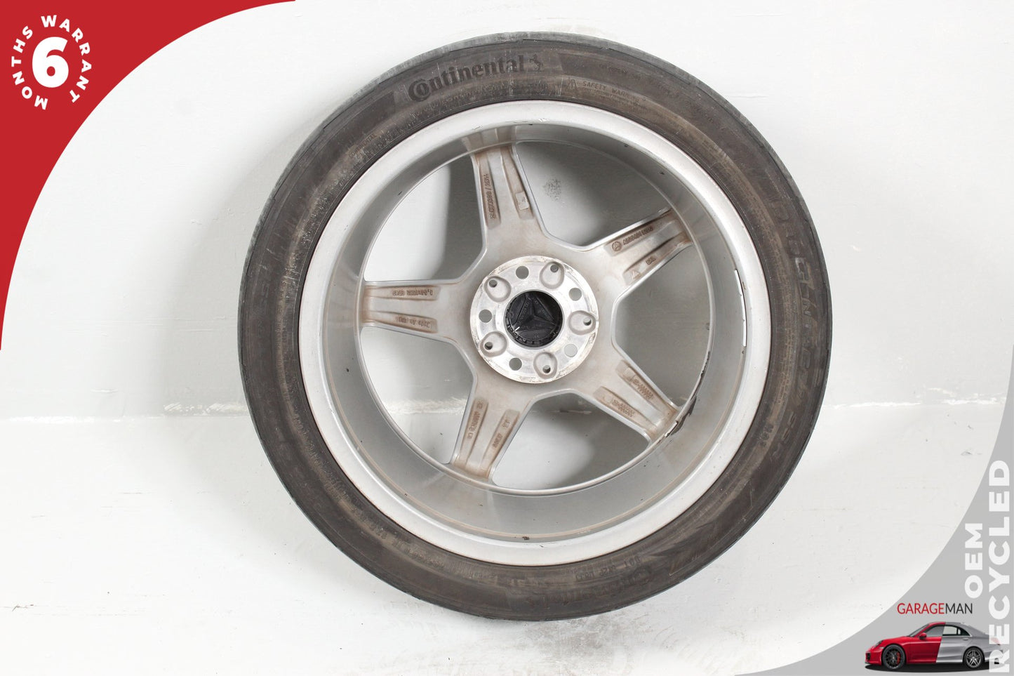2015-2018 Mercedes W205 C300 Rear Wheel Tire Rim 8.5Jx18H2 ET49 2054011200 OEM