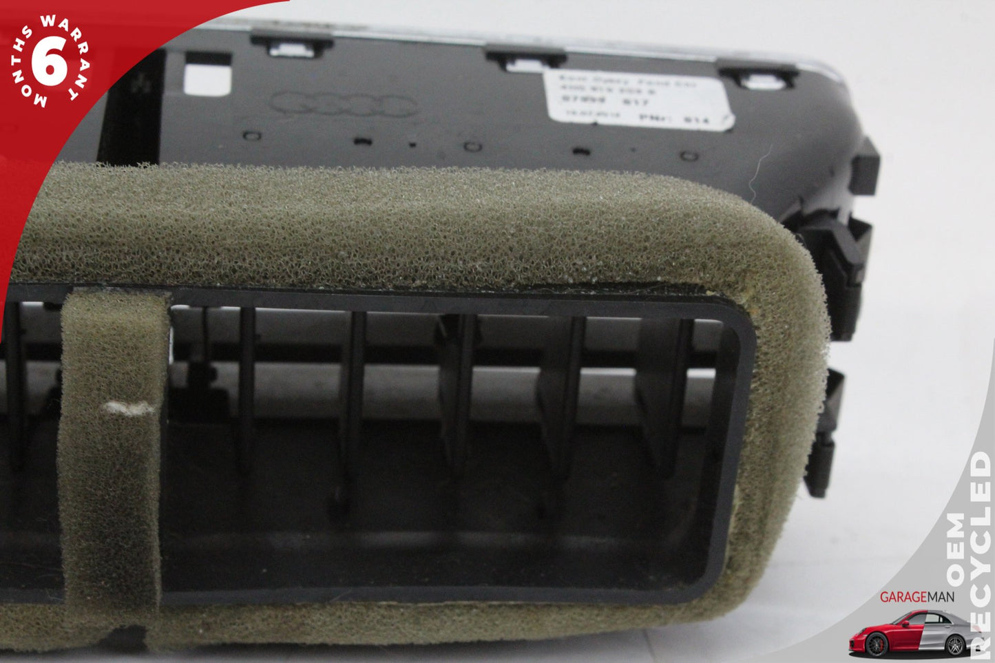 2011-2018 Audi A8 S8 Rear Center Console AC A/C Air Vent Grille 4H0819203A OEM