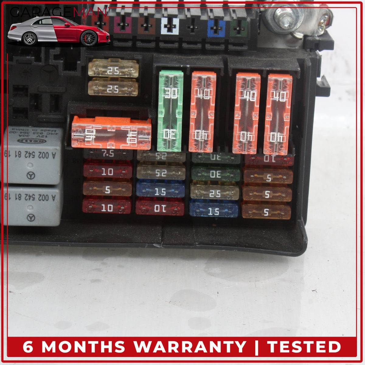 2006-2013 Mercedes W164 ML350 GL450 R350 Rear SAM Fuse Relay Box 1645402372 OEM