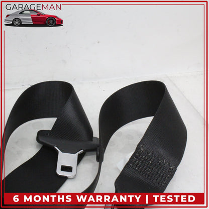 2011-2018 BMW X3 X4 F25 F26 Rear Left Driver Side Seat Belt Black OEM