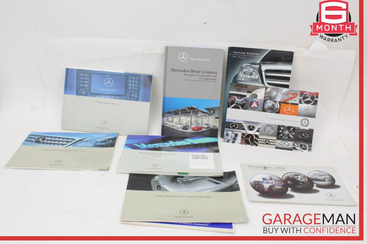 2007 Mercedes X164 GL450 Owner Owner's Manual Book Set OEM