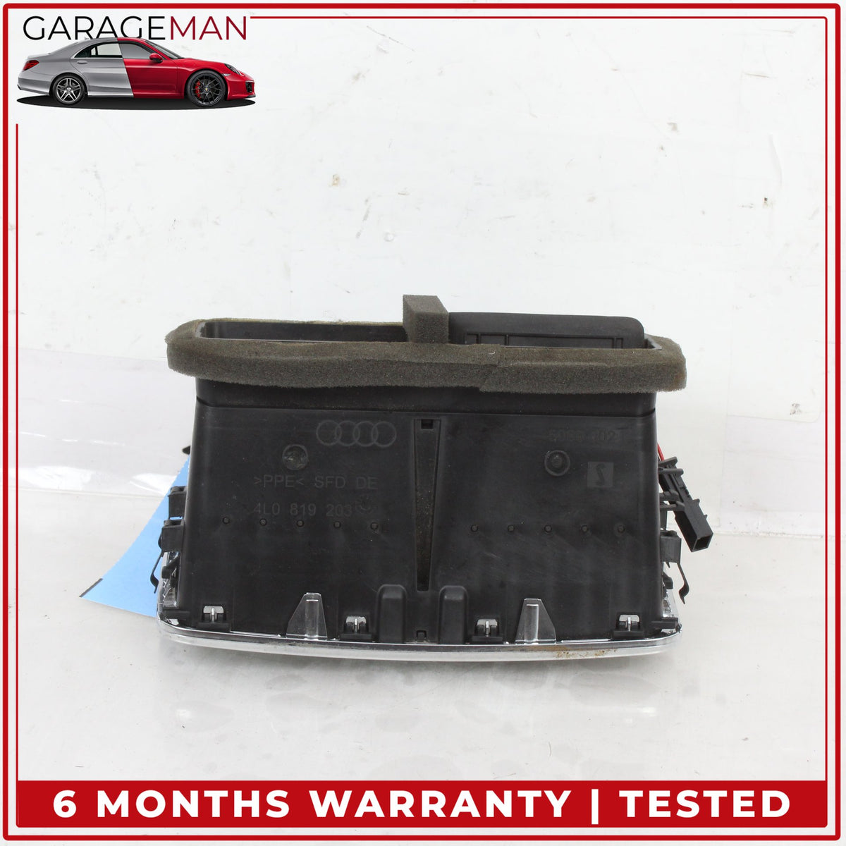 2007-2015 Audi Q7 Rear Center Console AC A/C Air Vent 4L0819203 OEM