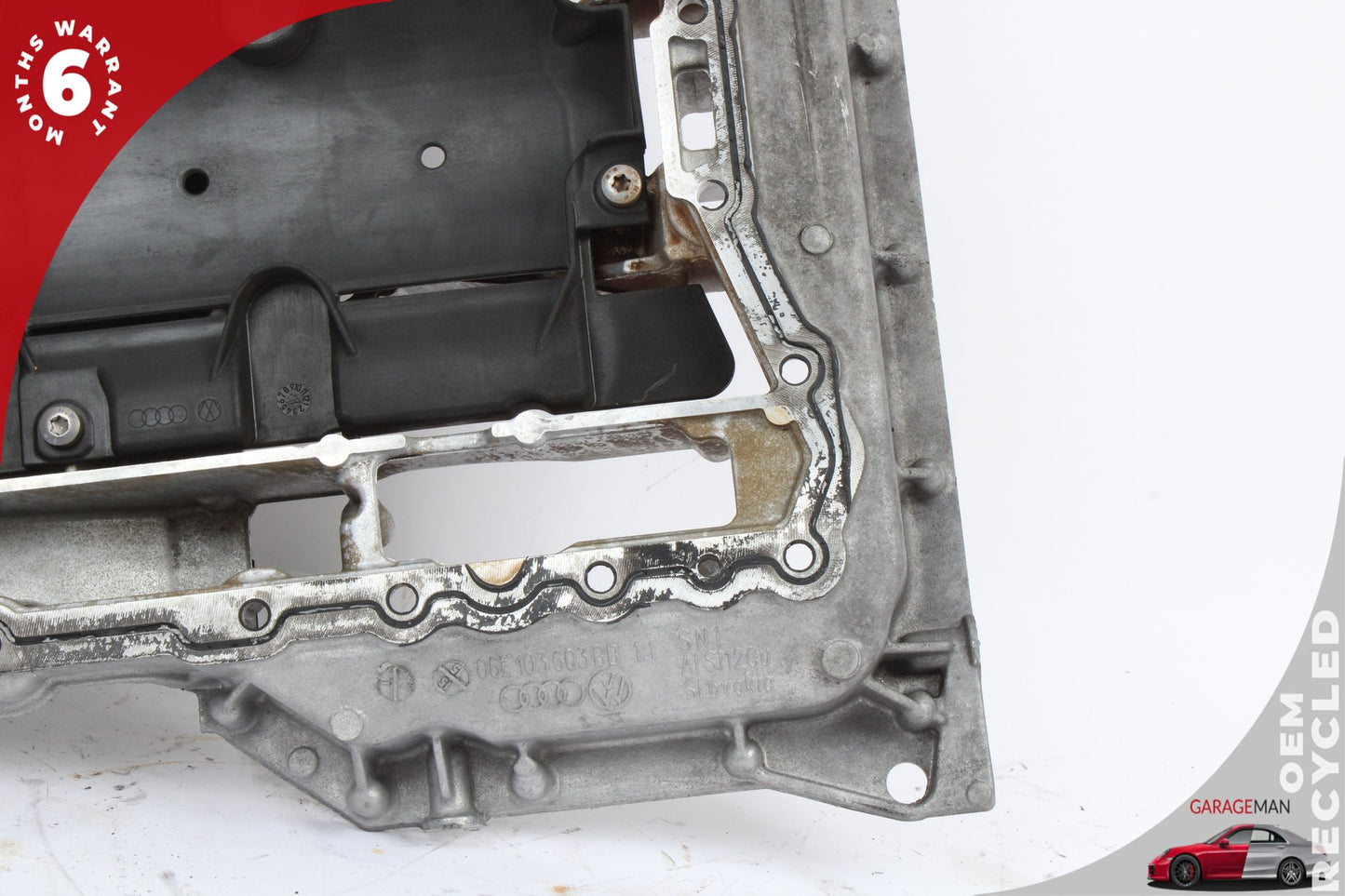 2012-2018 Audi A7 A6 A8 3.0L Engine Motor Upper Oil Pan 06E103603BB OEM
