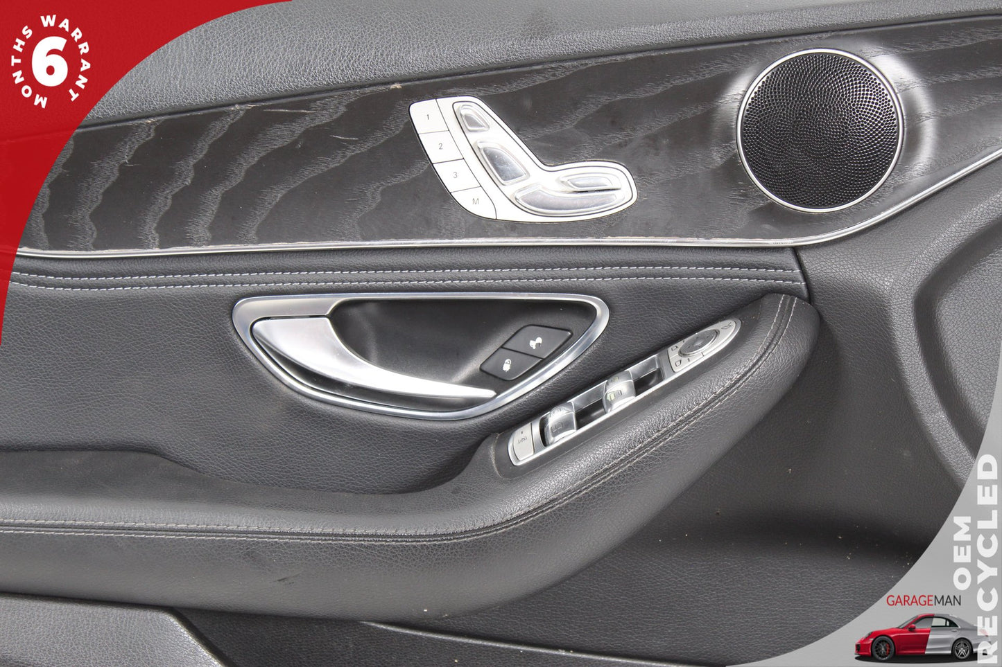 15-18 Mercedes-Benz C300 W205 Sedan Left Front Interior Door Panel 2057205311