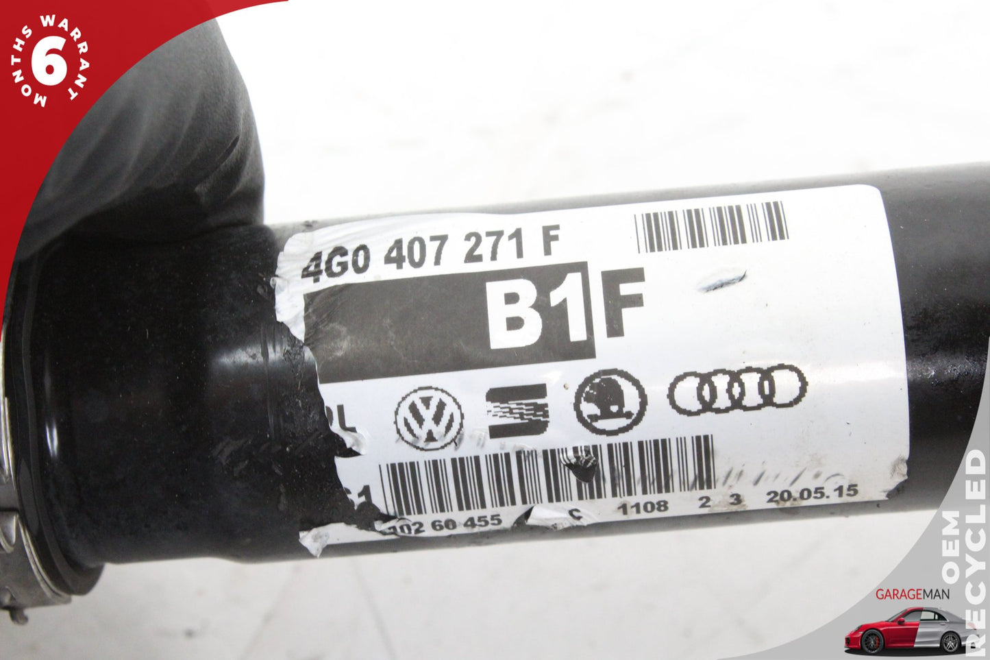 2012-2018 Audi A7 A6 Front Left or Front Right Side CV Axle Shaft 4G0407271F OEM