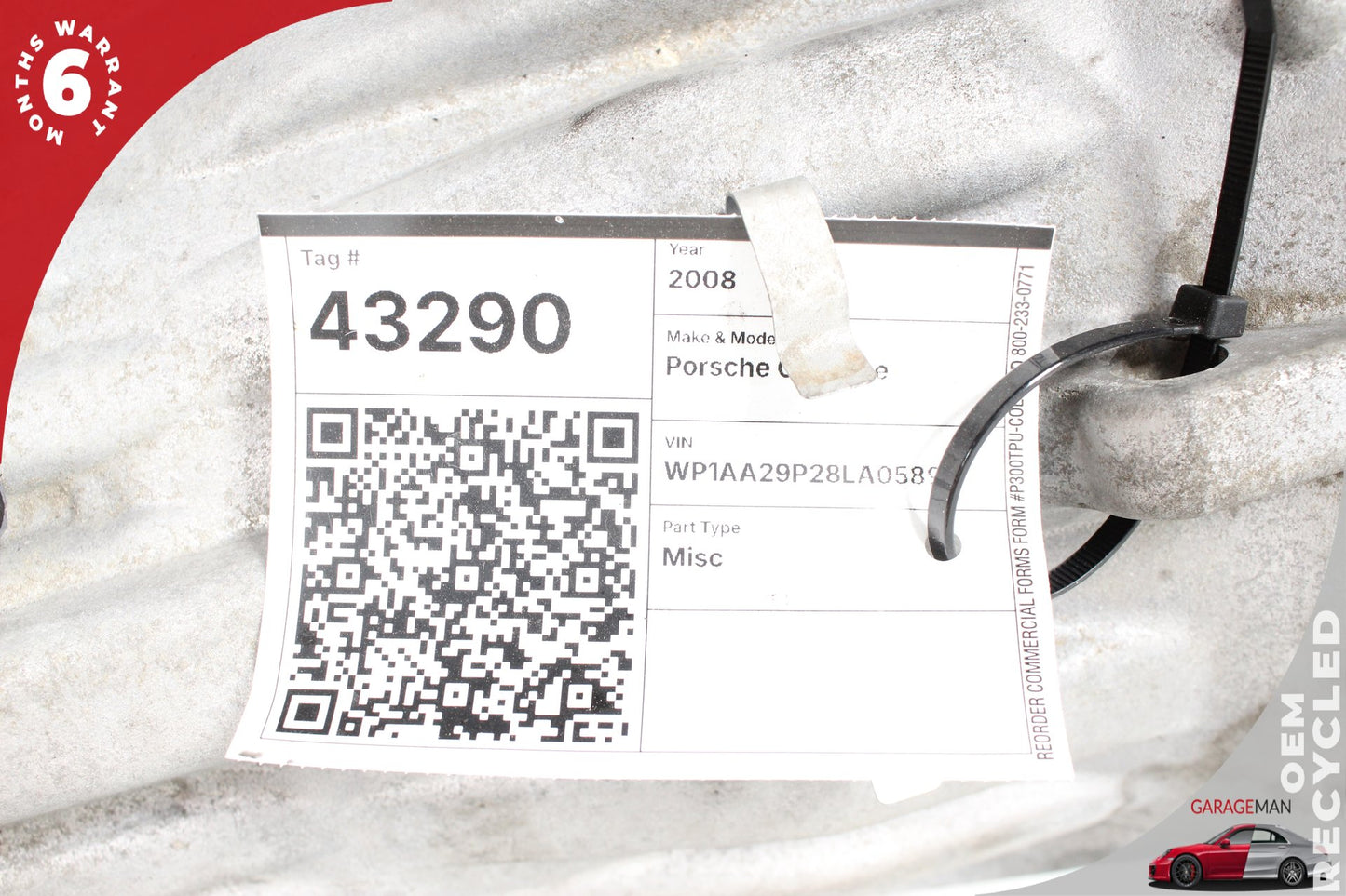 2008-2010 Porsche Cayenne 957 4WD 3.6L Automatic Transmission 09D321105 OEM 156K