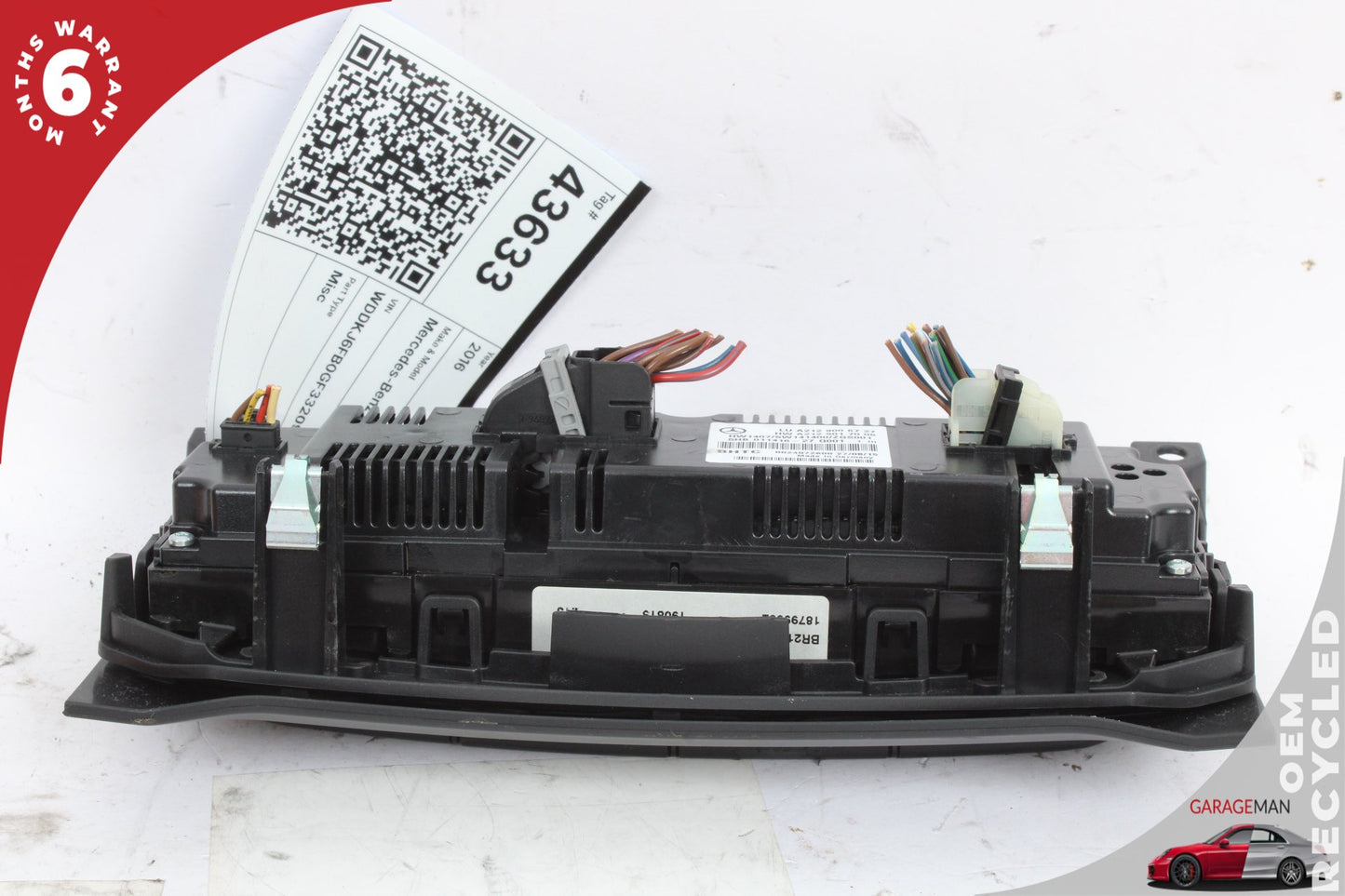 2010-2017 Mercedes-Benz E400 W207 Coupe AC Temperature Climate Control Panel 2129006727 Genuine