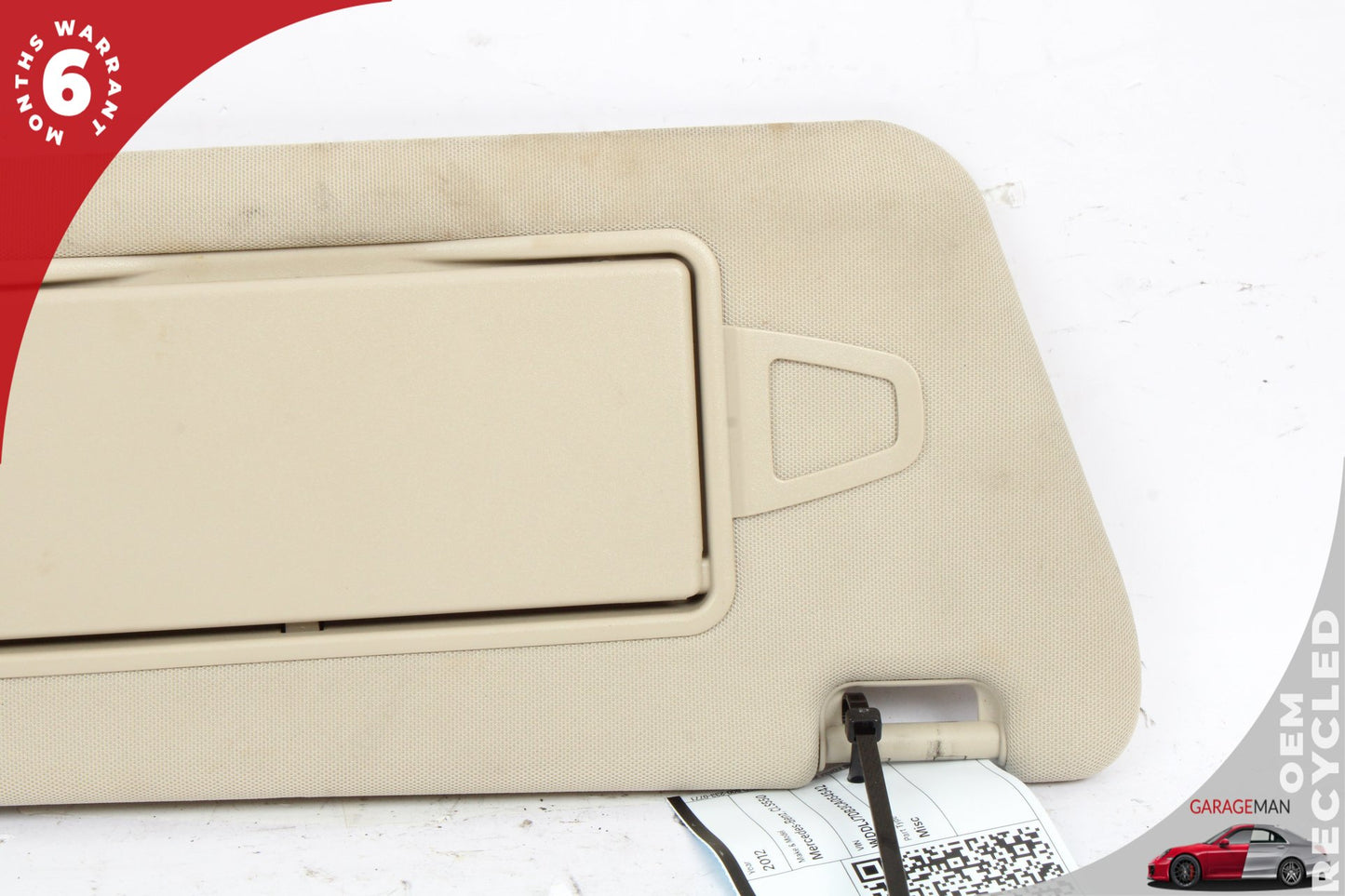 2012-2014 Mercedes W218 CLS550 Front Right Passenger Side Sun Visor Shade OEM
