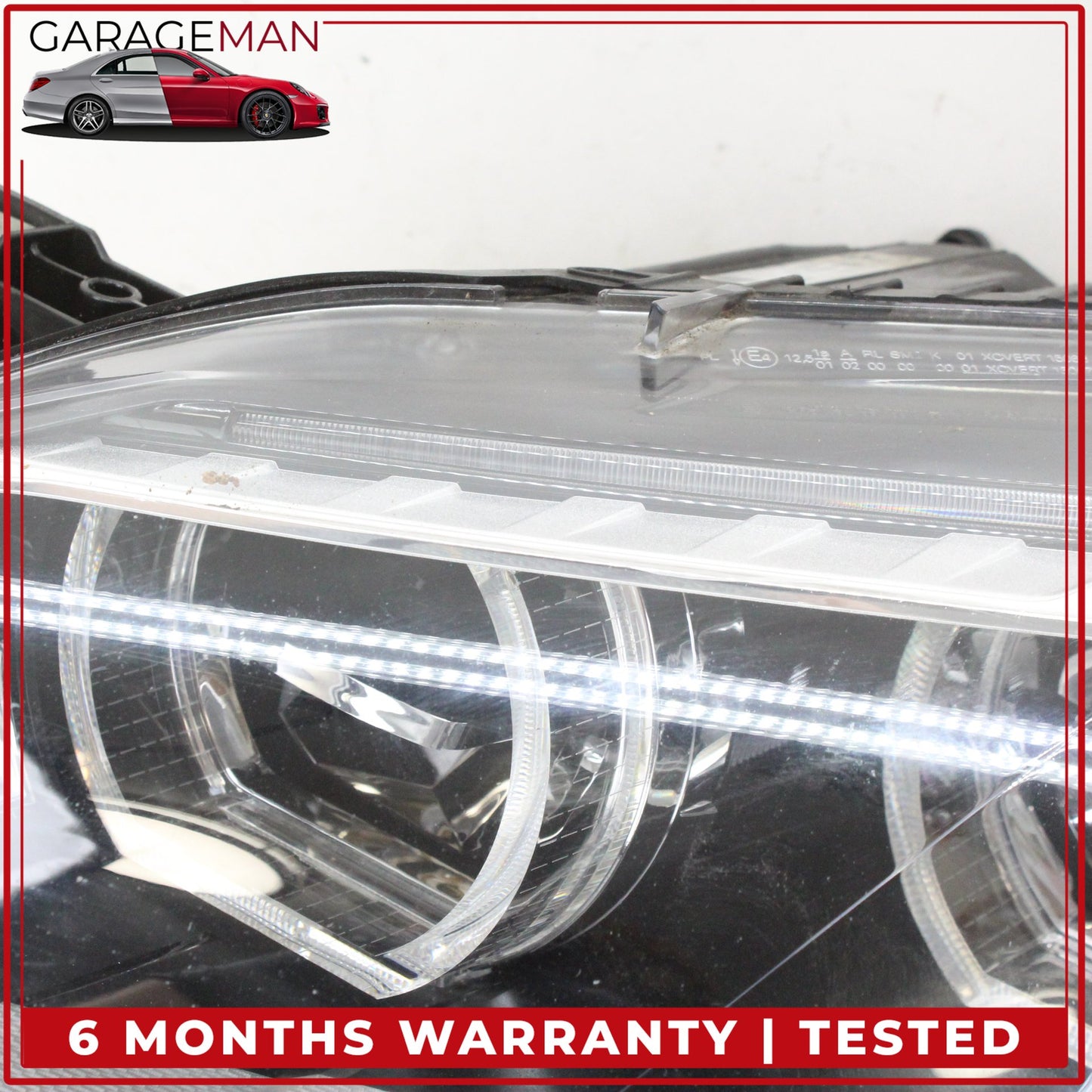 2012-2015 BMW 650i 640i Front Left Side Adaptive LED Head Light Lamp 7255735 OEM