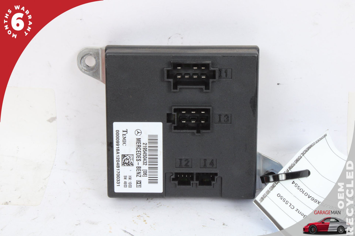 2003-2011 Mercedes W219 CLS550 BCM Body Control Module Unit 2195450432 OEM