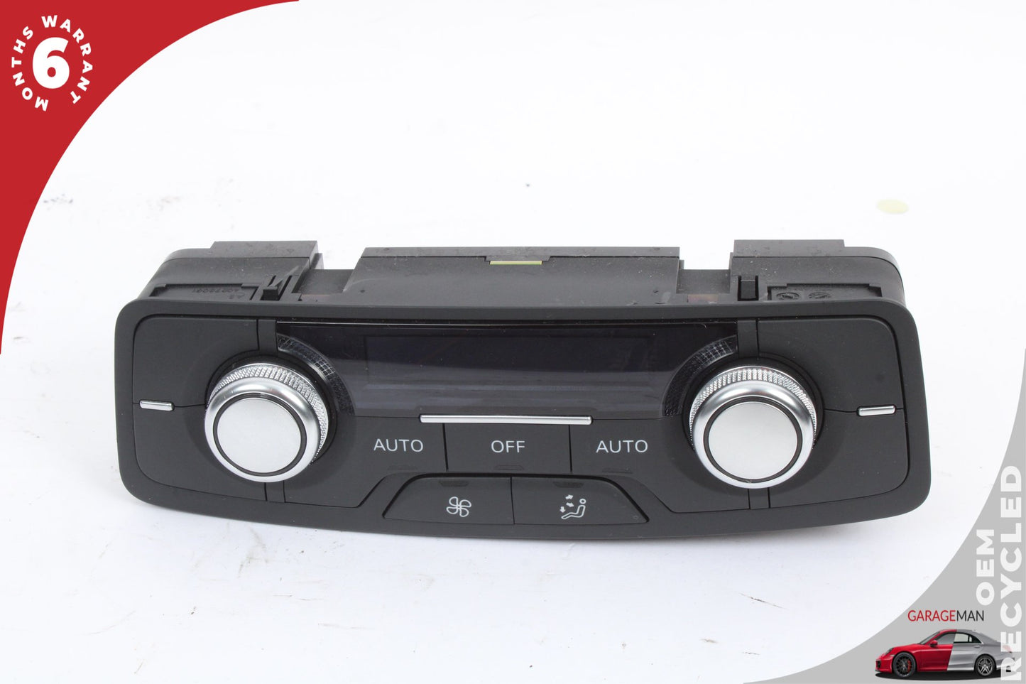 12-18 Audi A6 C7 Sedan Rear A/C Heater Control Unit 4G0919158C Genuine