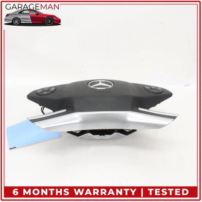 2009-2013 Mercedes W164 ML350 Front Left Side Steering Wheel Airbag Black OEM