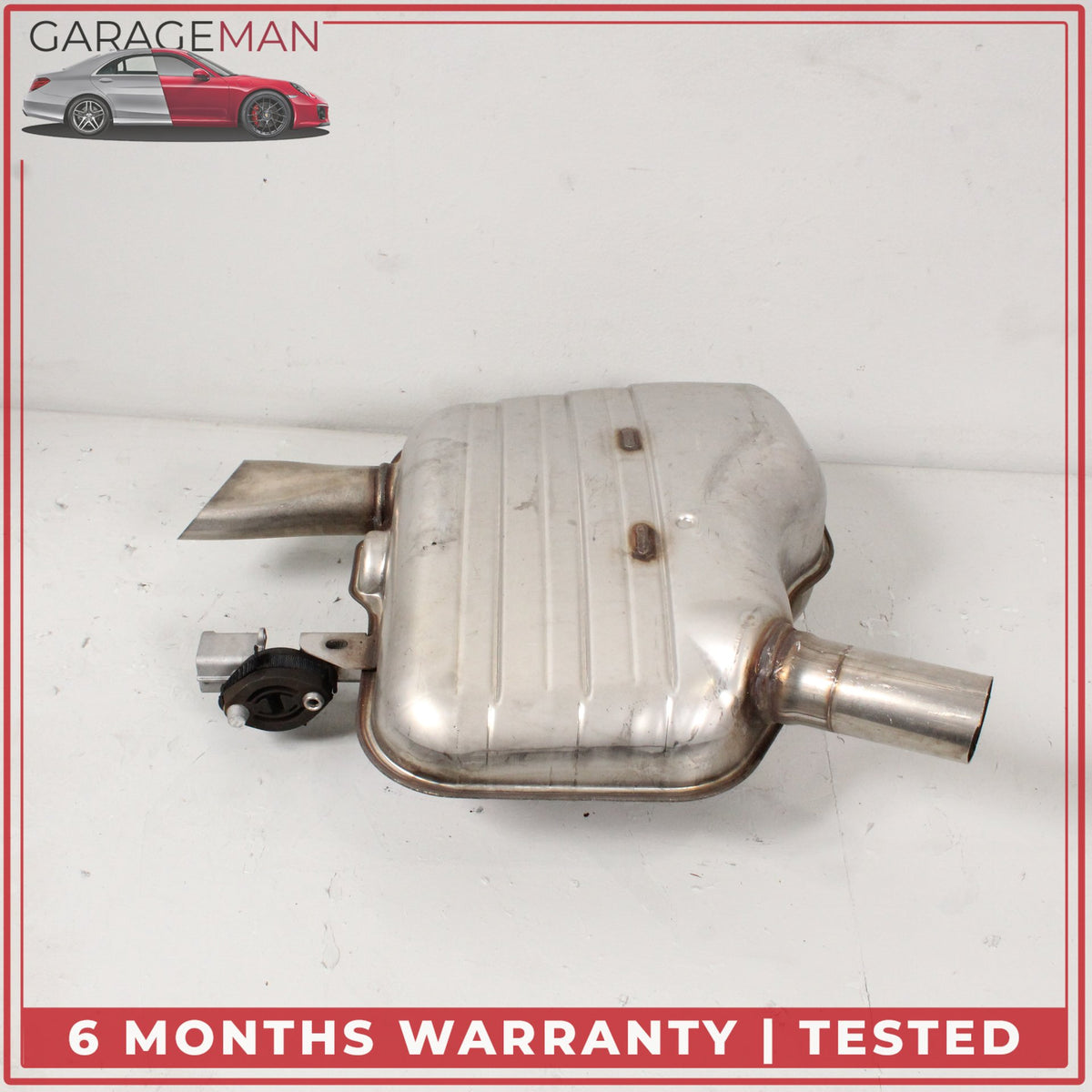 2019-2025 Audi A4 2.0L Rear Left and Right Side Exhaust Muffler 8W5253611A OEM