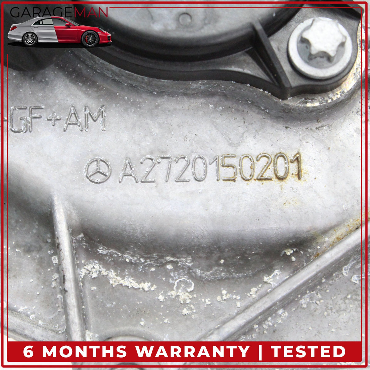 2005-2013 Mercedes W164 ML350 Front Left Timing Chain Cover Plate 2720150201 OEM