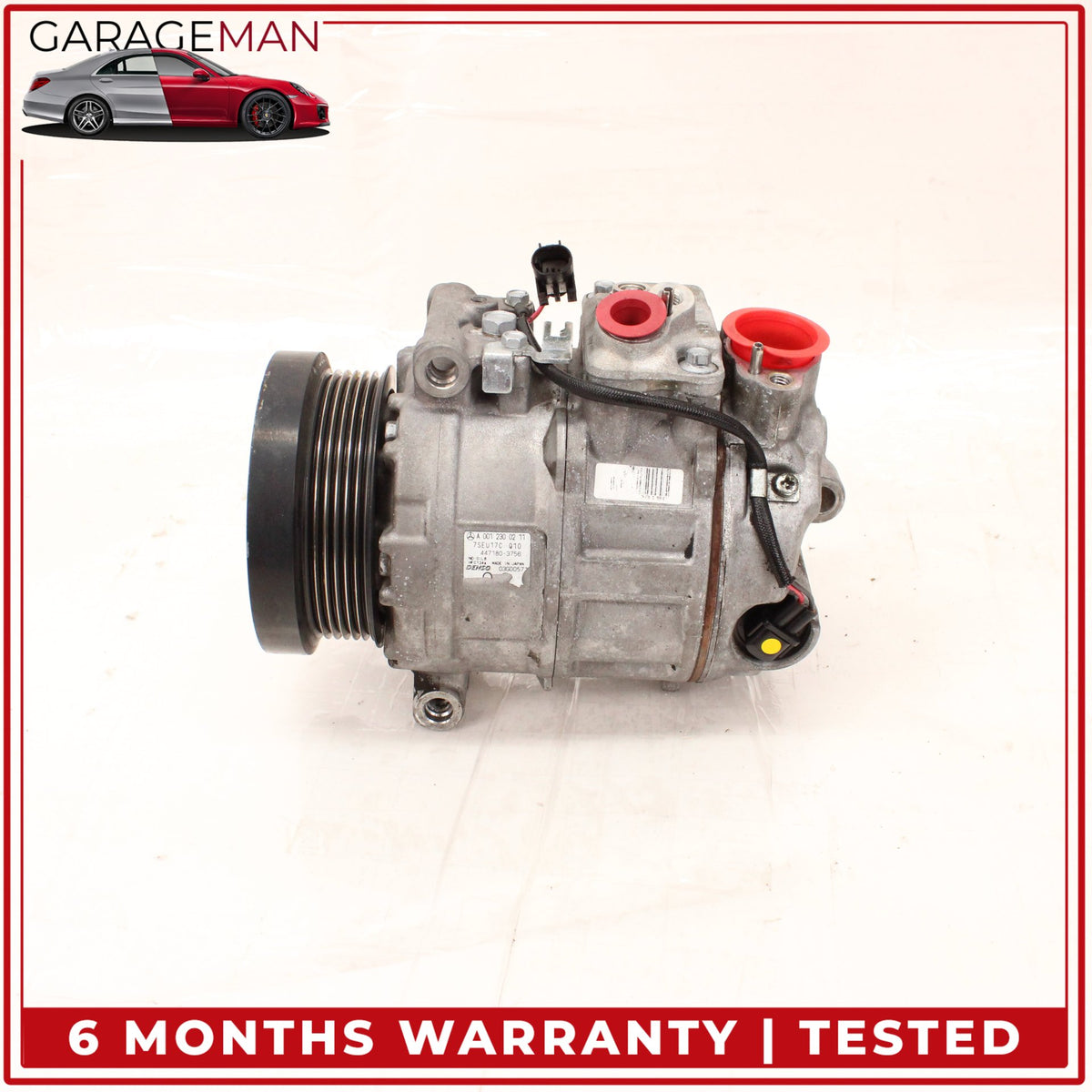 2003-2006 Mercedes R230 SL500 AC A/C Air Conditioning Compressor 0012300211 OEM