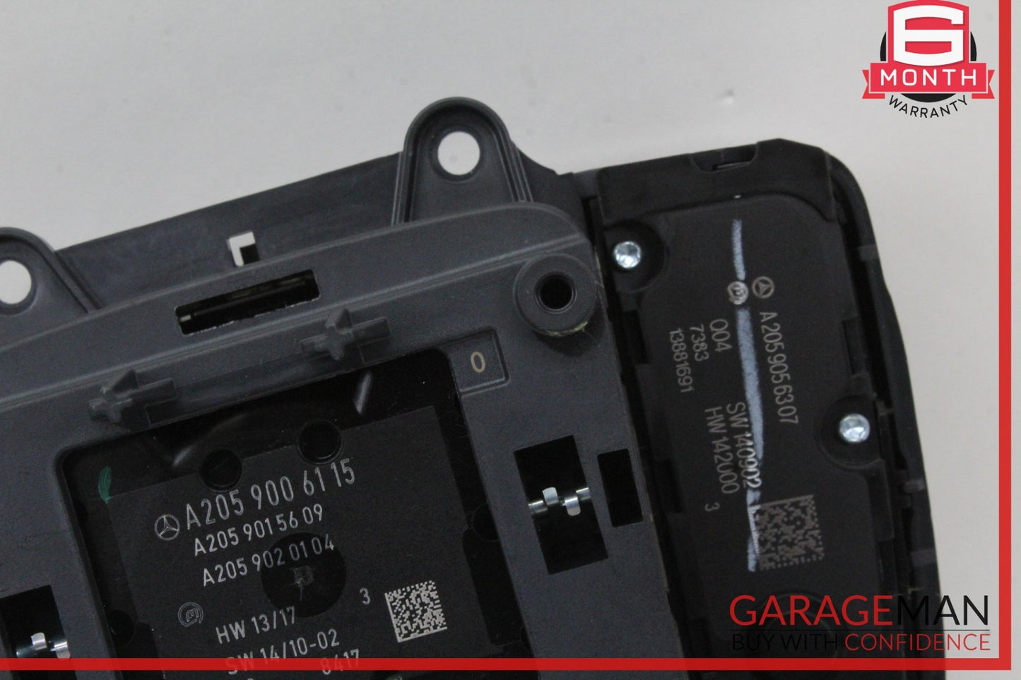 15-18 Mercedes-Benz C300 W205 Center Console Multi Function Switch 2059006115