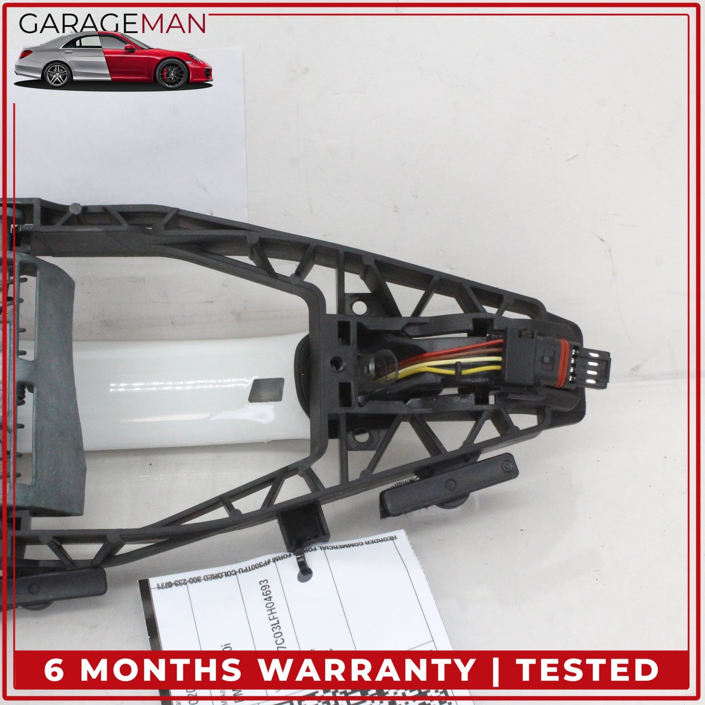 2019-2025 BMW M340i G20 Front Left Driver Side Exterior Door Handle White OEM
